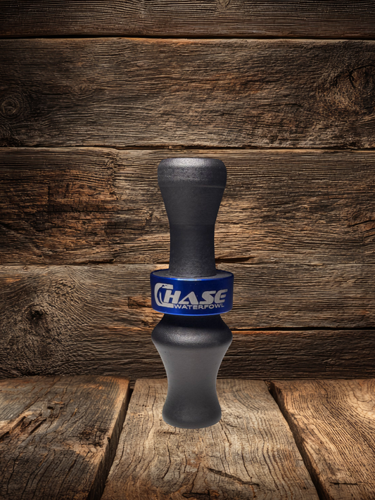 “Vernon” Single Reed Call - Polished Blue