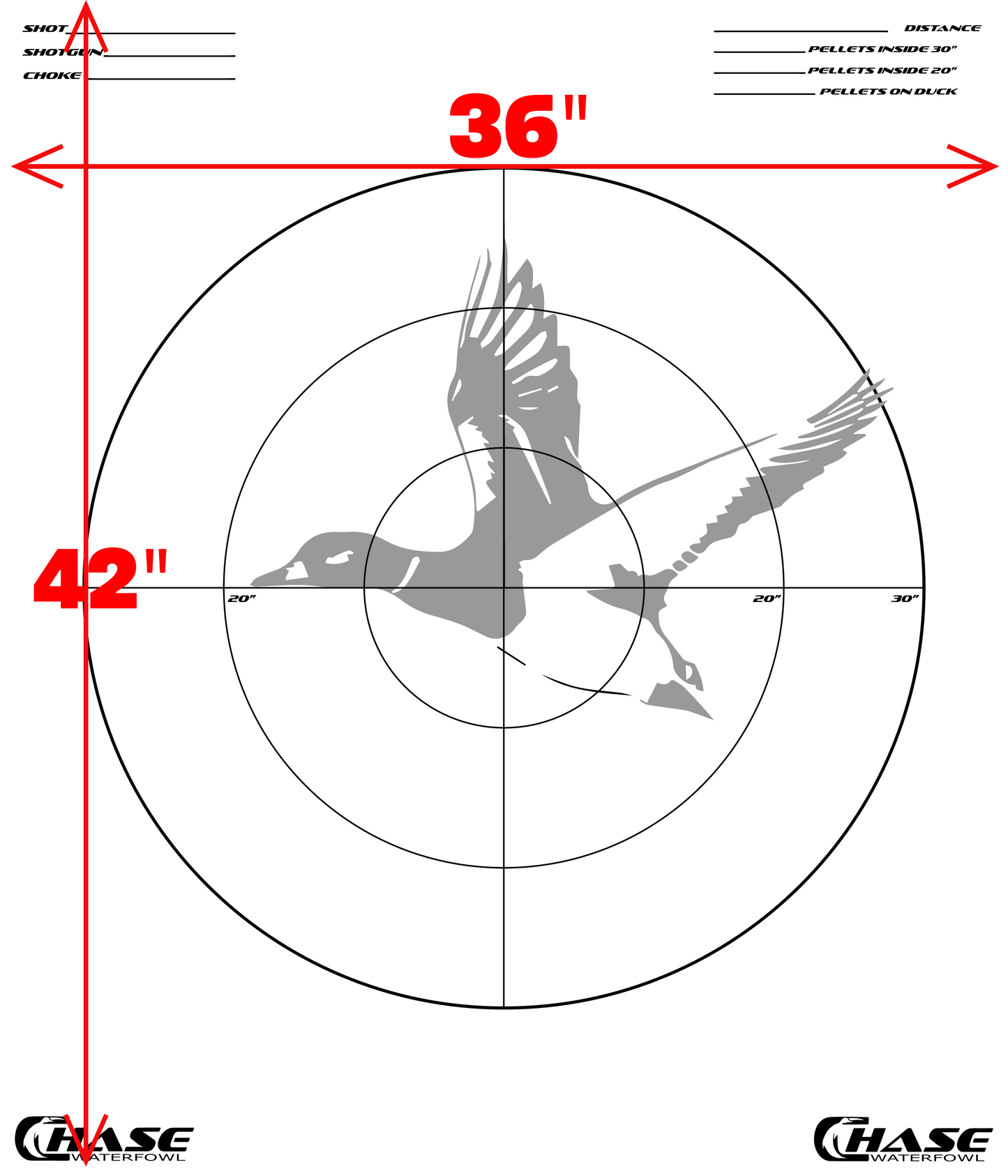 Original Pattern Target (Pack of 5)